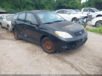  Salvage Toyota Matrix