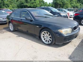  Salvage BMW 7 Series