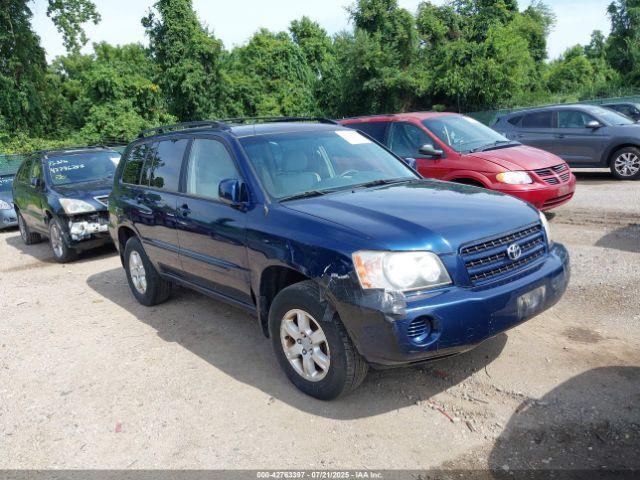  Salvage Toyota Highlander