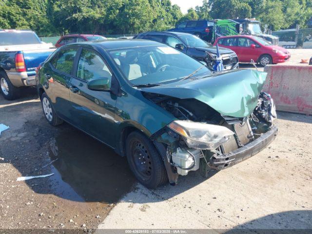  Salvage Toyota Corolla