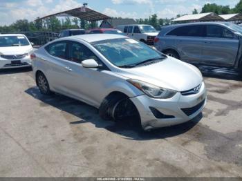  Salvage Hyundai ELANTRA