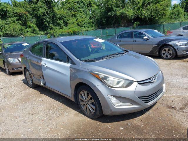  Salvage Hyundai ELANTRA