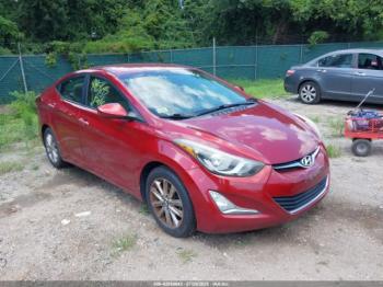  Salvage Hyundai ELANTRA