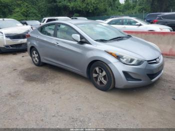  Salvage Hyundai ELANTRA