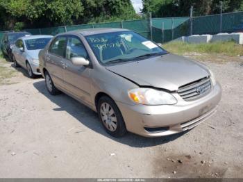  Salvage Toyota Corolla