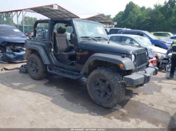  Salvage Jeep Wrangler