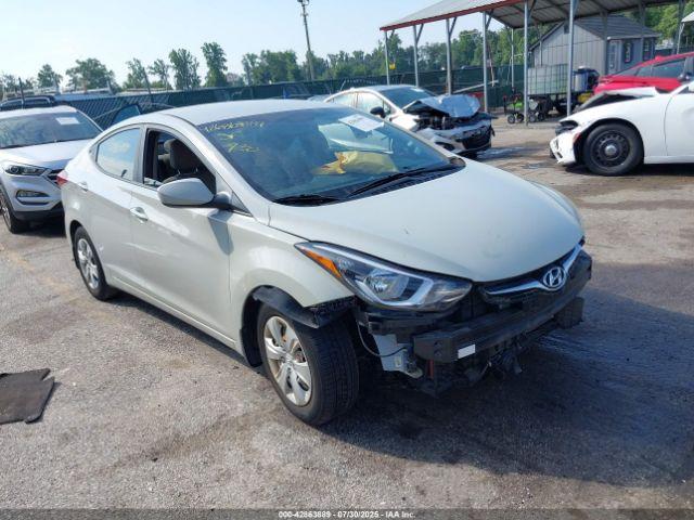  Salvage Hyundai ELANTRA