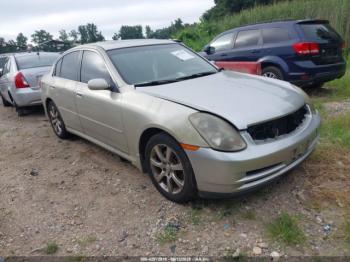  Salvage INFINITI G35x
