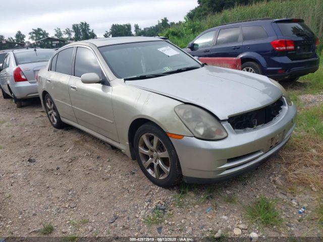 Salvage INFINITI G35x