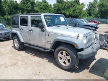  Salvage Jeep Wrangler