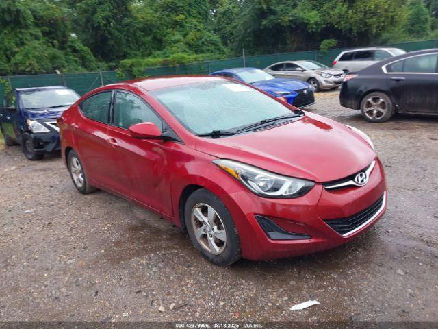  Salvage Hyundai ELANTRA