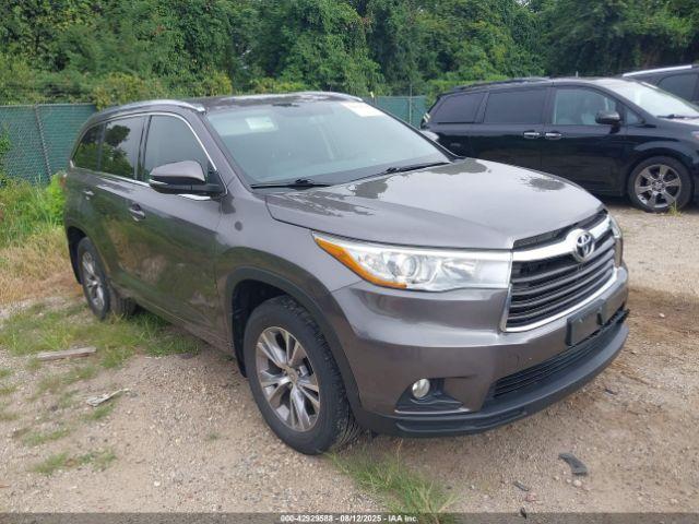  Salvage Toyota Highlander