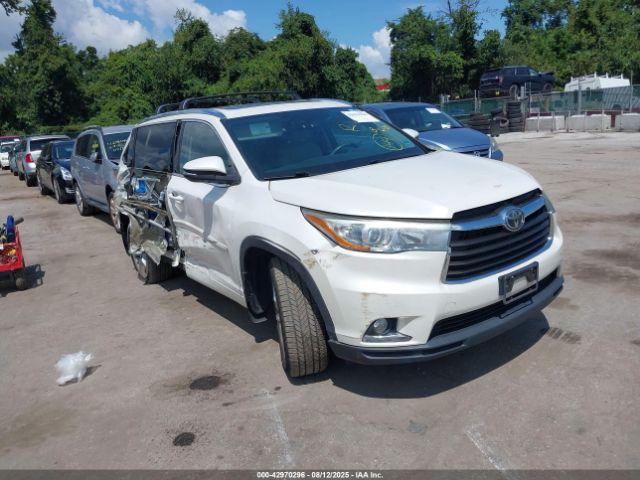  Salvage Toyota Highlander