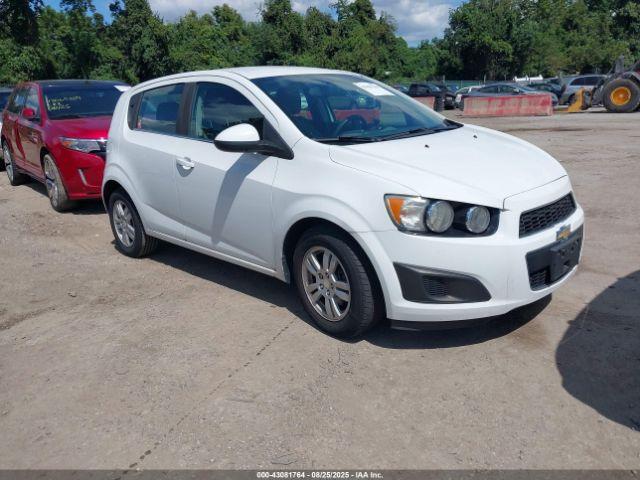  Salvage Chevrolet Sonic