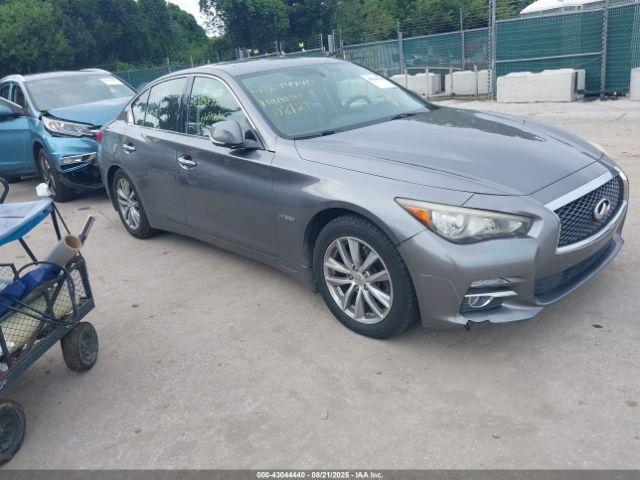  Salvage INFINITI Q50 Hybrid