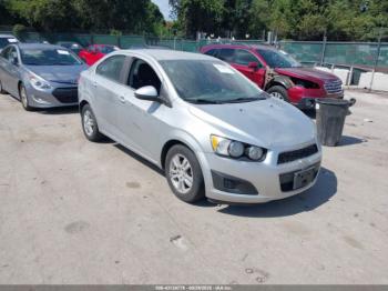  Salvage Chevrolet Sonic