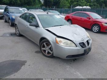 Salvage Pontiac G6