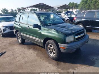  Salvage Chevrolet Tracker
