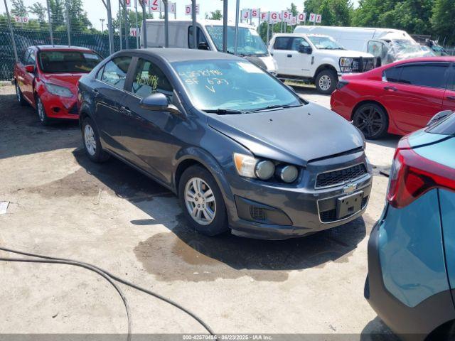  Salvage Chevrolet Sonic