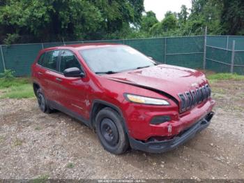  Salvage Jeep Cherokee