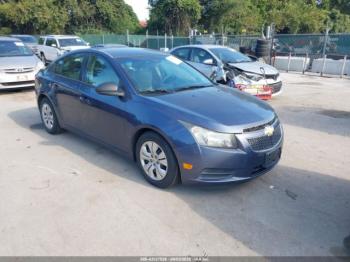  Salvage Chevrolet Cruze
