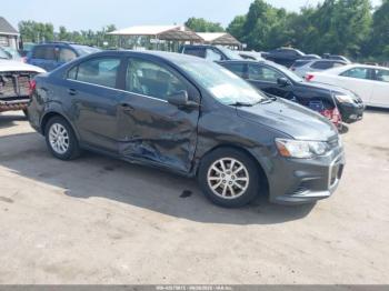  Salvage Chevrolet Sonic