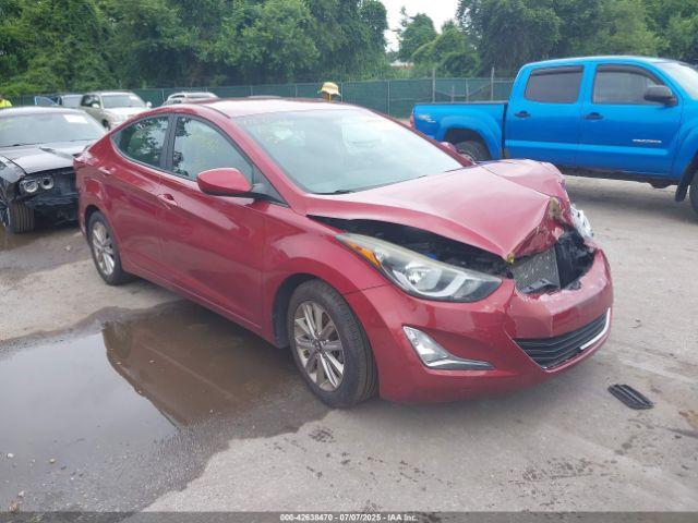  Salvage Hyundai ELANTRA