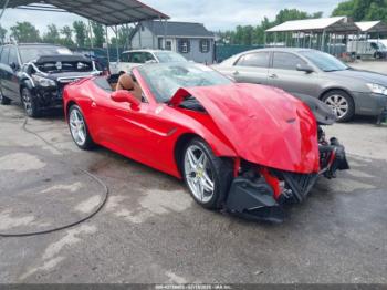  Salvage Ferrari California