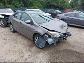  Salvage Toyota Corolla