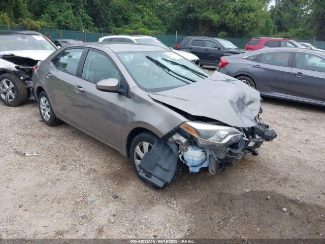  Salvage Toyota Corolla