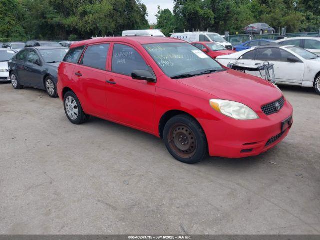  Salvage Toyota Matrix