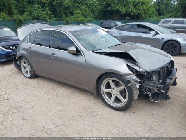  Salvage INFINITI G37x