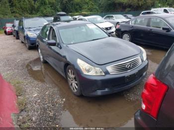  Salvage INFINITI G37x