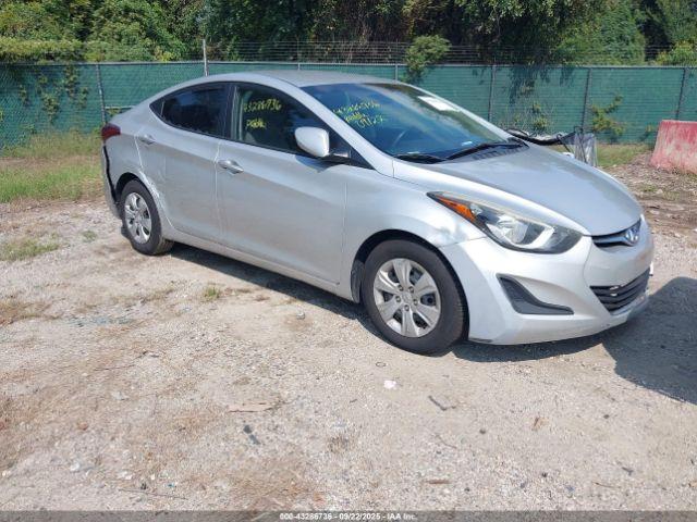  Salvage Hyundai ELANTRA