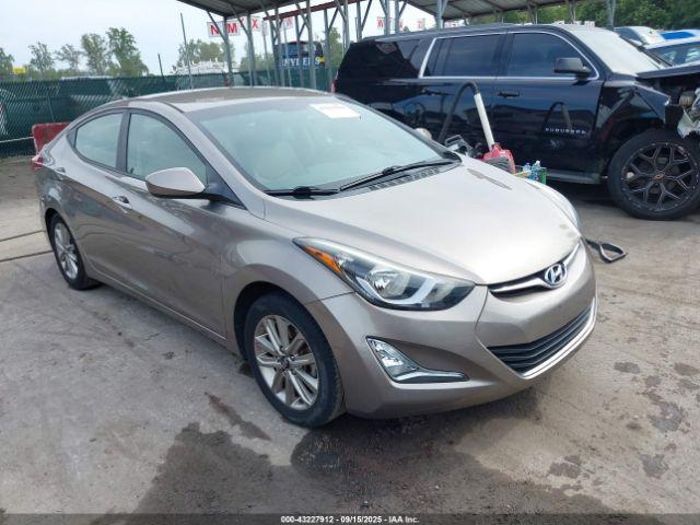 Salvage Hyundai ELANTRA