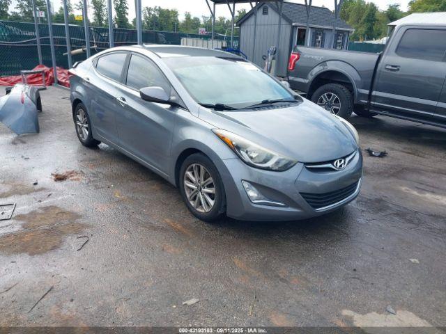  Salvage Hyundai ELANTRA