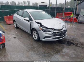  Salvage Chevrolet Cruze