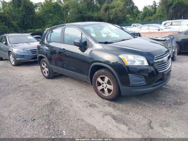  Salvage Chevrolet Trax