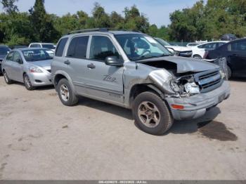  Salvage Chevrolet Tracker