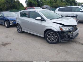  Salvage Chevrolet Sonic