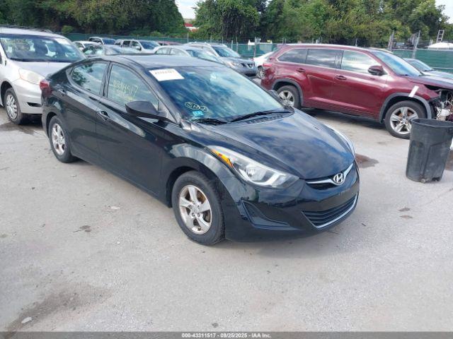  Salvage Hyundai ELANTRA