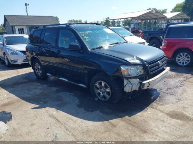  Salvage Toyota Highlander