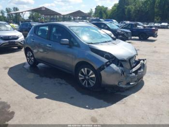  Salvage Nissan LEAF