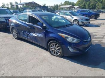  Salvage Hyundai ELANTRA