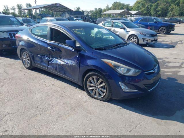  Salvage Hyundai ELANTRA