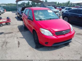  Salvage Toyota Matrix