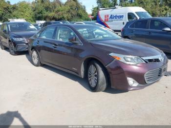  Salvage Toyota Avalon Hybrid