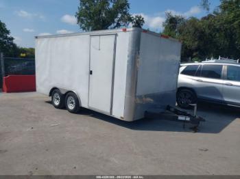  Salvage Diamond Cargo Trailer 8x16ta