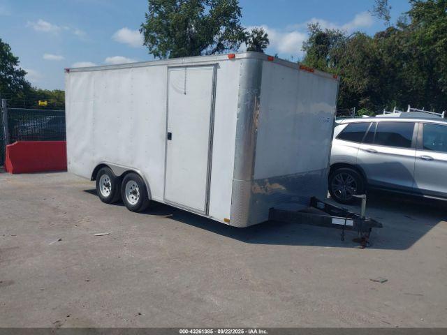  Salvage Diamond Cargo Trailer 8x16ta