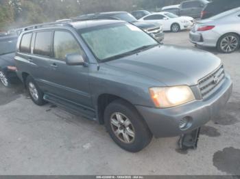  Salvage Toyota Highlander